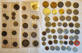 Historisches Münzen Lot – Silber Peru, Bolivien & Weltmünzen