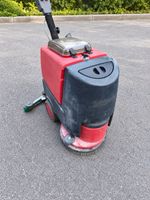 Scheuersaugmaschine rot schwarz gebrauchter Zustand