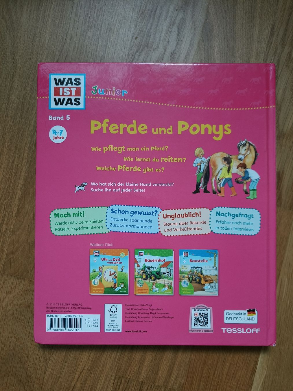 Libri: Was ist Was Junior: Pferde und Ponys – Usato da Dietlikon venduto da Dietlikon_Verkauf 1