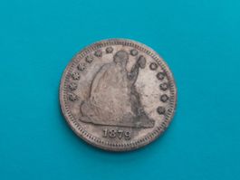 1/4 dollar 1879, USA