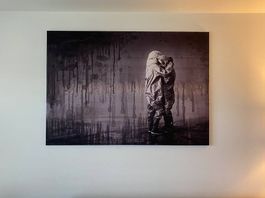 Leinwanddruck von Boxi