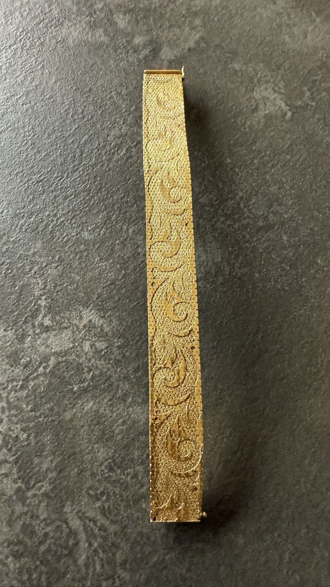 Bracciali & Braccialetti: Andreas Daub " Amerikaner A D " Double Plaqué Or Bracelet – Usato da Nyon venduto da stylevintage79 4