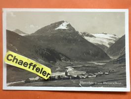 Hinterrhein gegen Rheinwaldhorn, Graubünden 