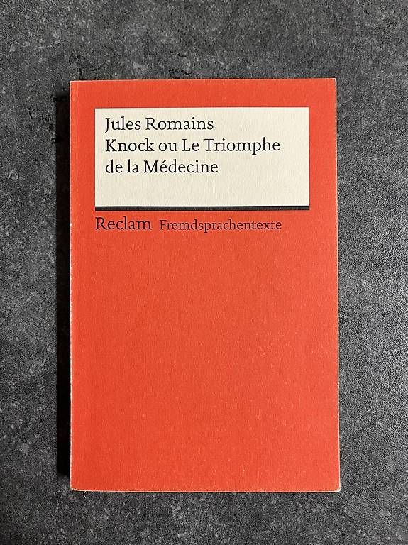 Bücher: Knock ou Le Triomphe de la Médecine – Gebraucht aus Giswil von Propper1