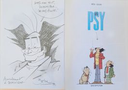 BD DEDICACE Les Psy Tome 7 Chacun Son Tour