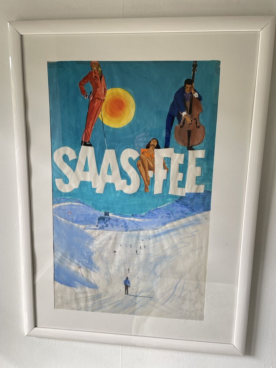 Dipinti: Saas Fee Originalbilder – Usato da Meiringen venduto da Lolo2000