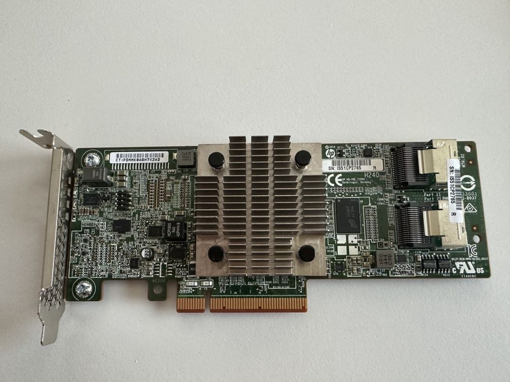 HPE H240 12Gb 2-port Smart Host Bus Adapter, 779134-001 (Gebraucht) in ...