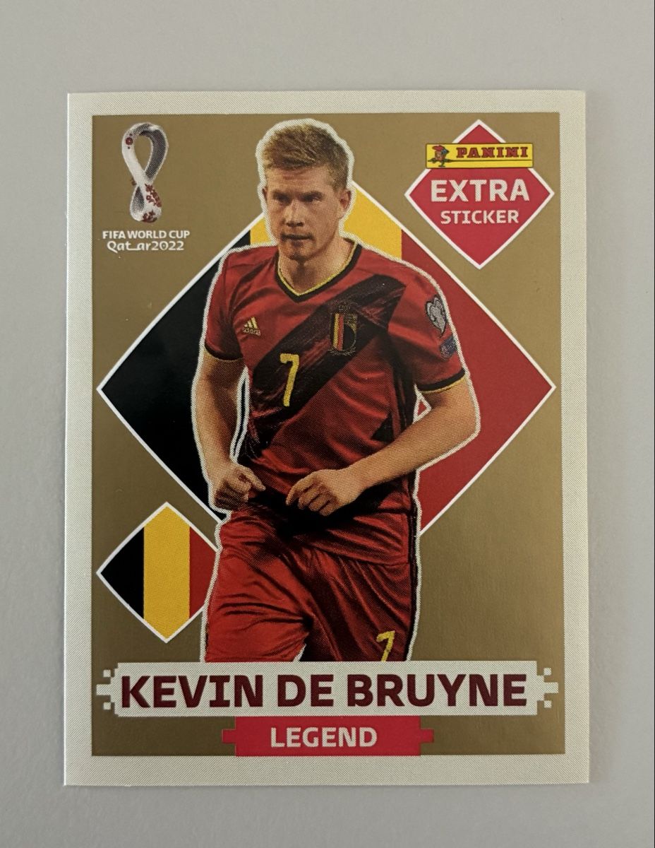 Panini Sammelbilder & Trading cards: Panini Extra Sticker Legende WM2022 Kevin de Bruyne – Neu (gemäss Beschreibung) aus Urdorf von tho_dyl8