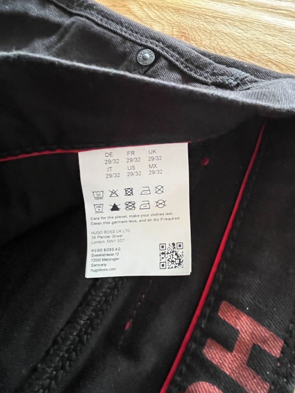 Hugo Boss Jeans: neue Hugo 708 Jeans Gr. 29/ 32 – Neu und originalverpackt aus Aeschi b. Spiez von Jung1 2