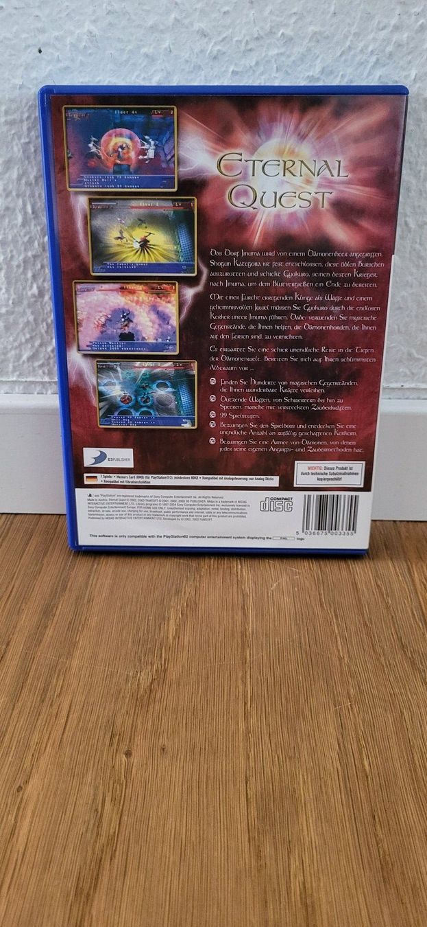 Sony Giochi: PS 2 - Eternal Quest – Usato da Münsingen venduto da DigitaleSpielecke 1