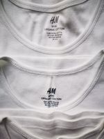 4 H&M Unterhemden Gr. 110/116 + 1 Harry Potter Unterhemd