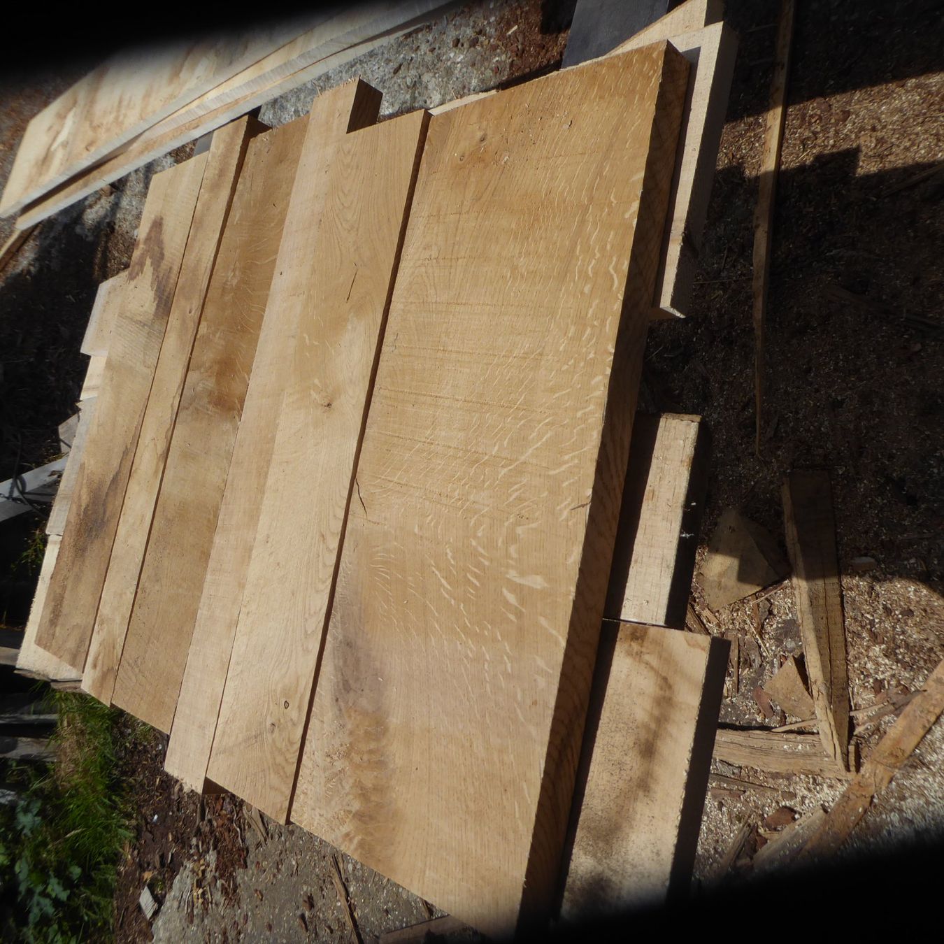 Holzartikel: Eichenbretter 3 cm – Gebraucht aus Sumiswald von Hennri1