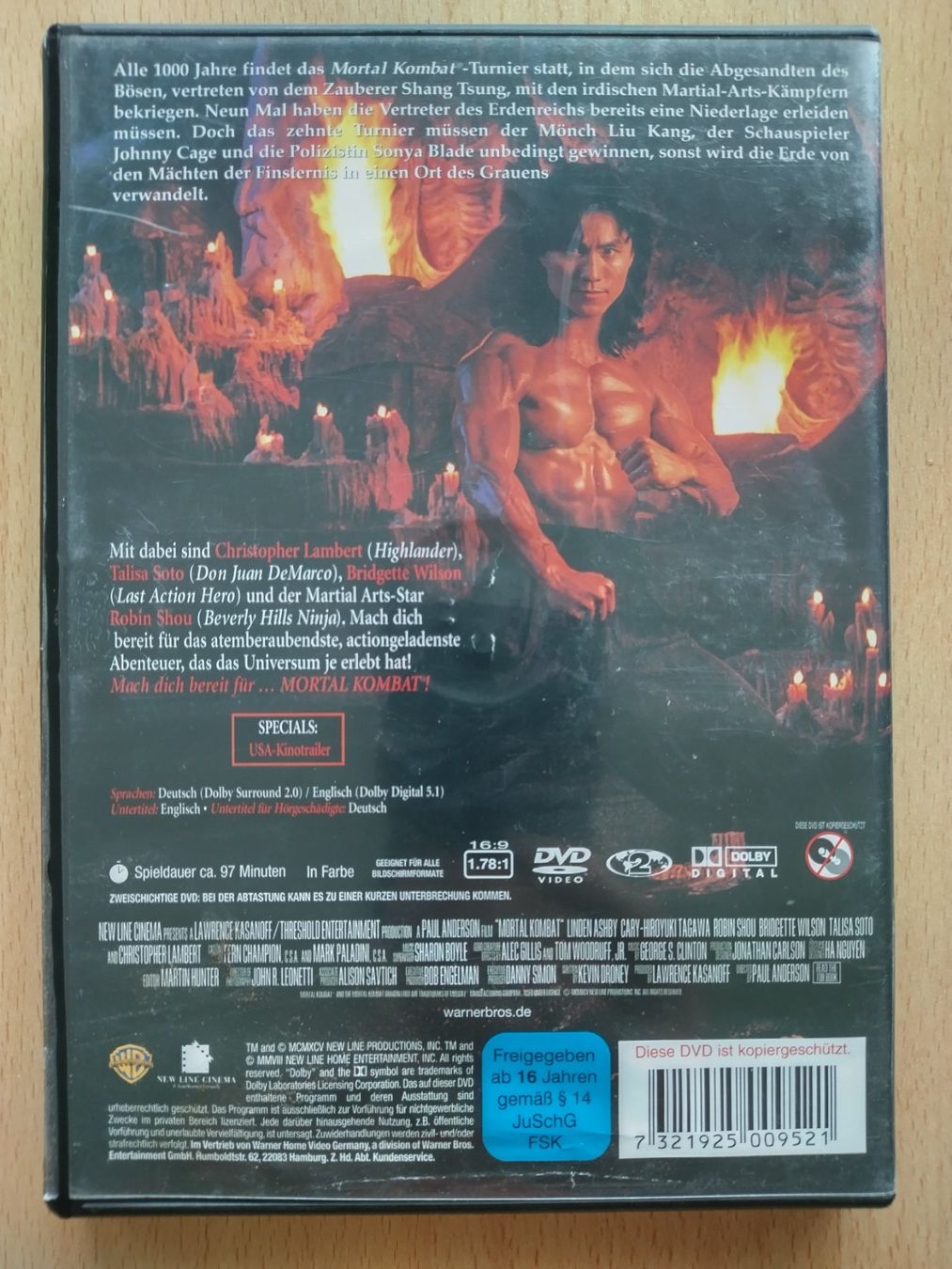 Tutti i DVDs: Mortal Kombat - Klassiker! (1995) – Usato da Jona venduto da Argus36 1