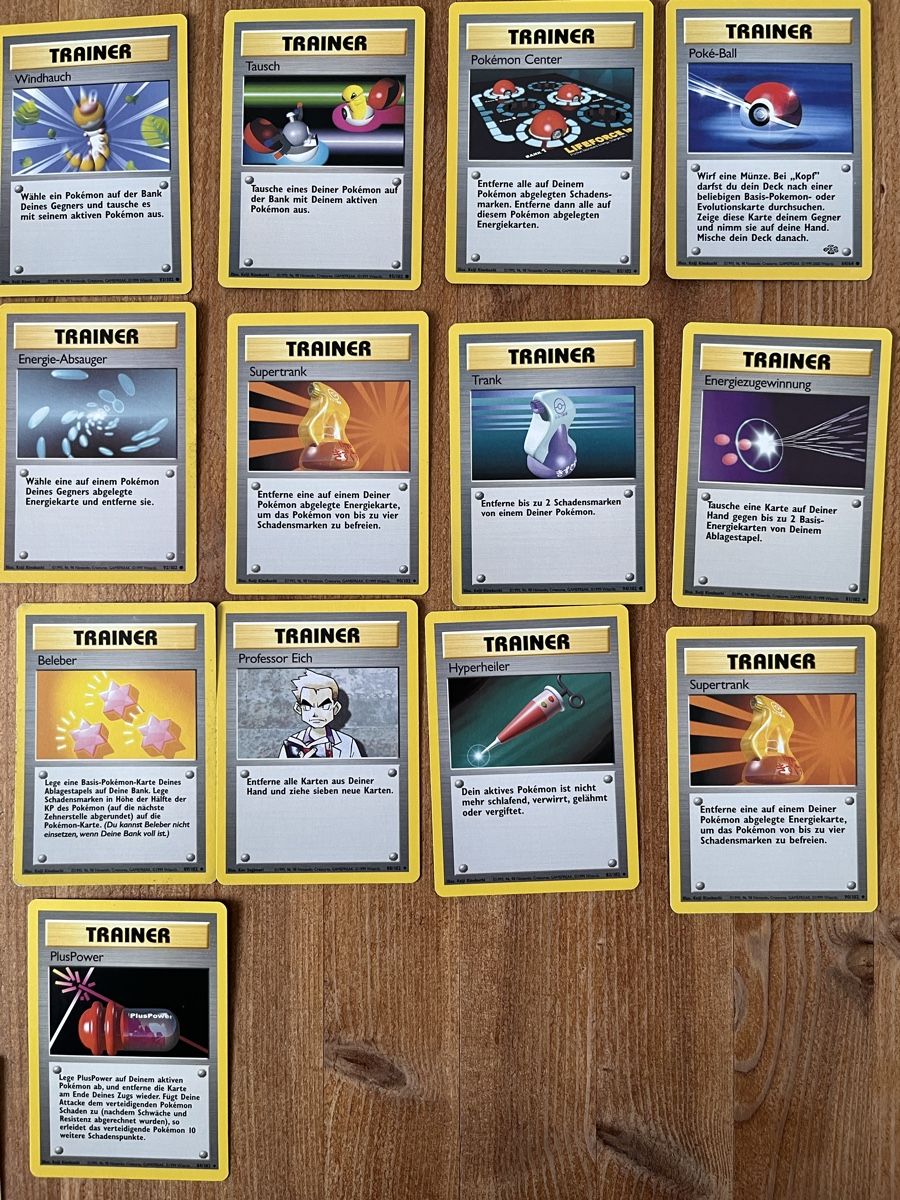 Pokémon Carte collezionabili: Pokémon Trainerkarten deutsch – Usato da Männedorf venduto da Qurop 1