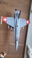 Modellflugzeug F/A-18 Schweizer Luftwaffe Klemmbausteine