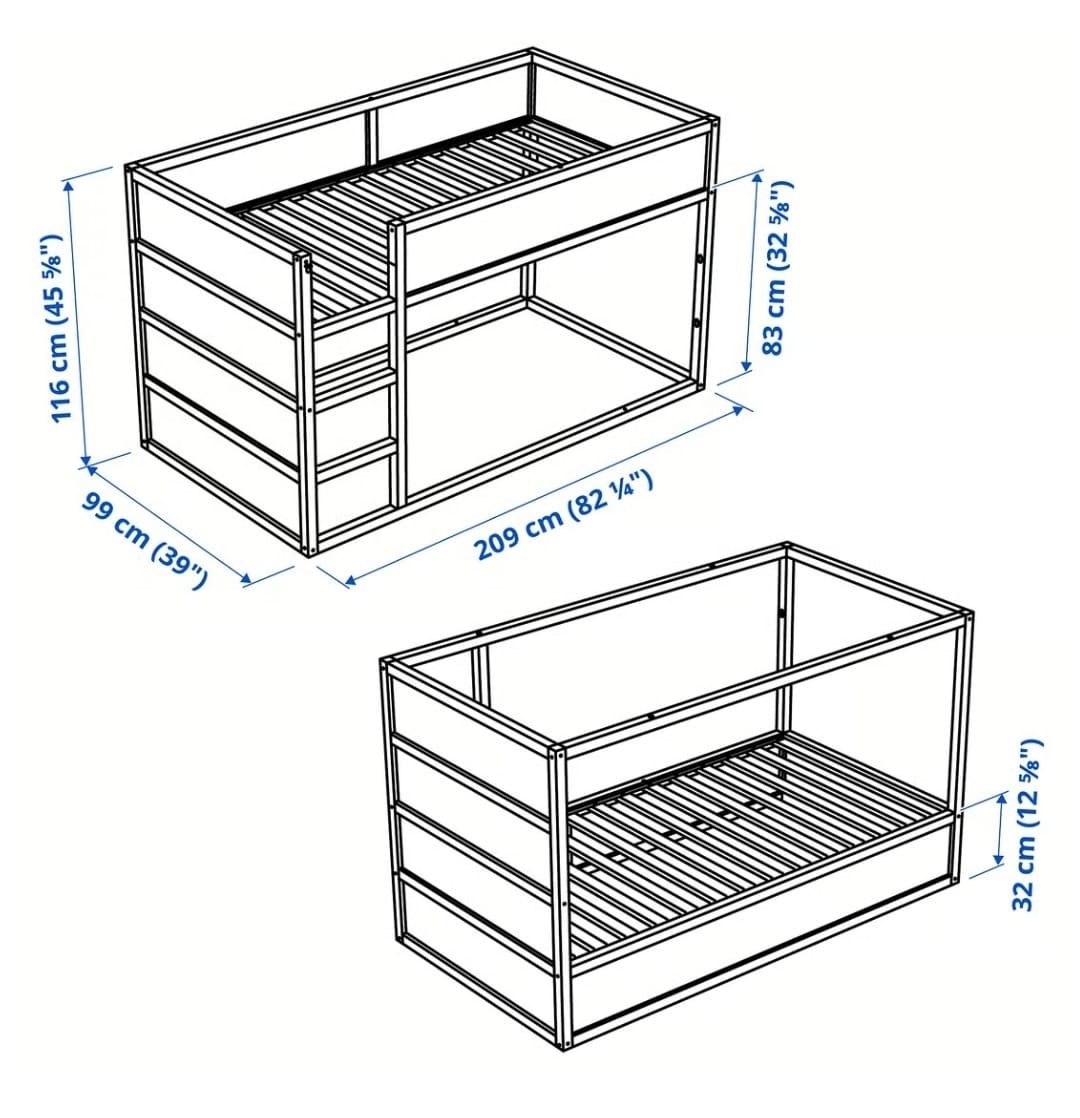 Ikea Betten: IKEA Kura Kinderbett  – Gebraucht aus Ottenbach von naf_vh6n 2