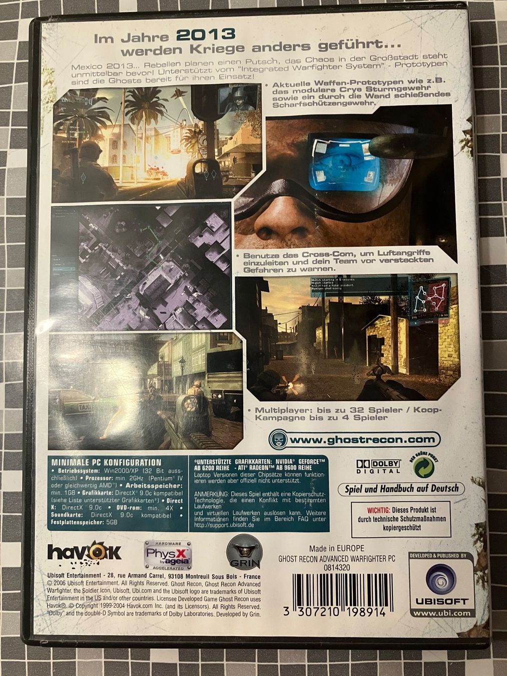 Giochi: Tom Clancy's Ghost Recon: Advanced Warfare - PC (2006, dt.) – Usato da Winkel venduto da Asdas87 1