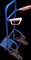 Treppensteiger Sackkarre blau mit 6 Rädern gebraucht