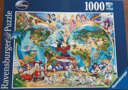 Ravensburger Puzzle "Disney's Weltkarte" 1000 Teile