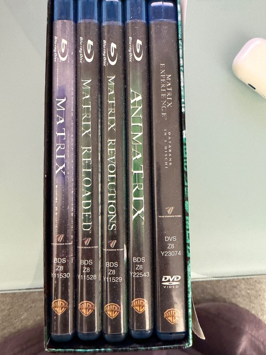 Tutti i DVDs: The Ultimate Matrix Collection – Blu-ray – Usato da Zürich venduto da Stefilix 1