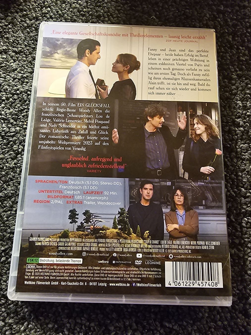 Alle DVDs: DVD Ein Glücksfall (23247) – Gebraucht aus Ruswil von jan_bxl5 1