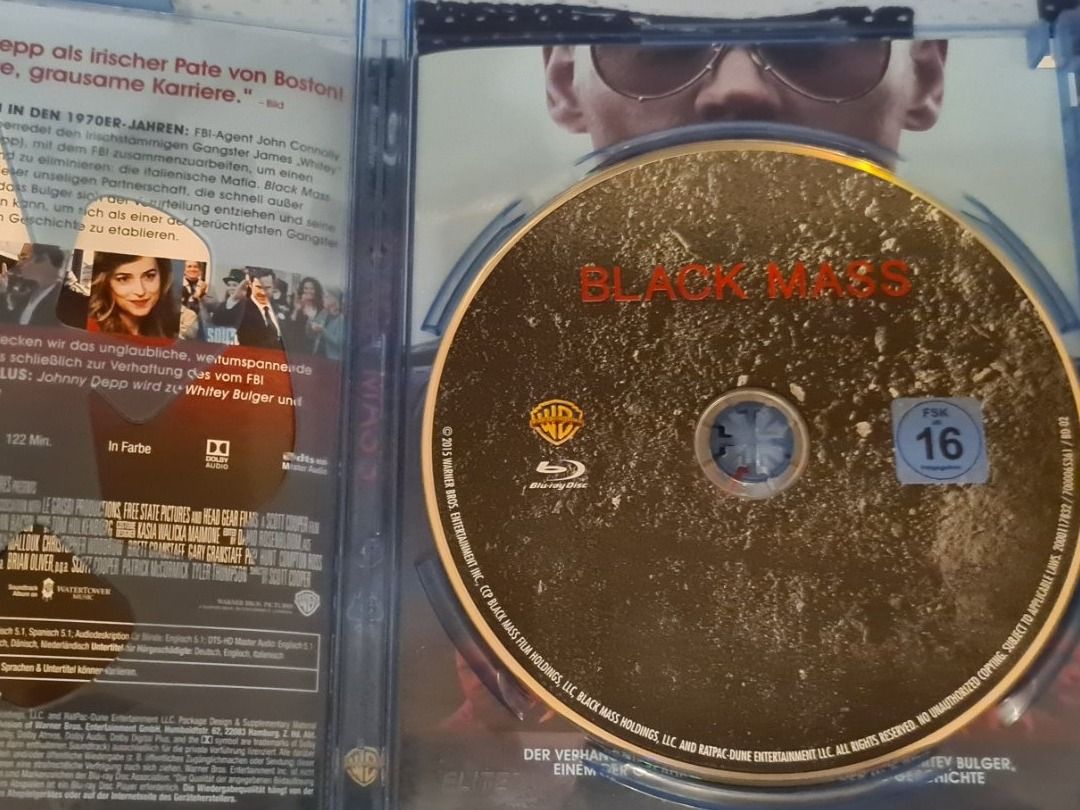 Alle DVDs: Black Mass – Neu (gemäss Beschreibung) aus Oberkirch LU von ThE_CoLLecTor666 2
