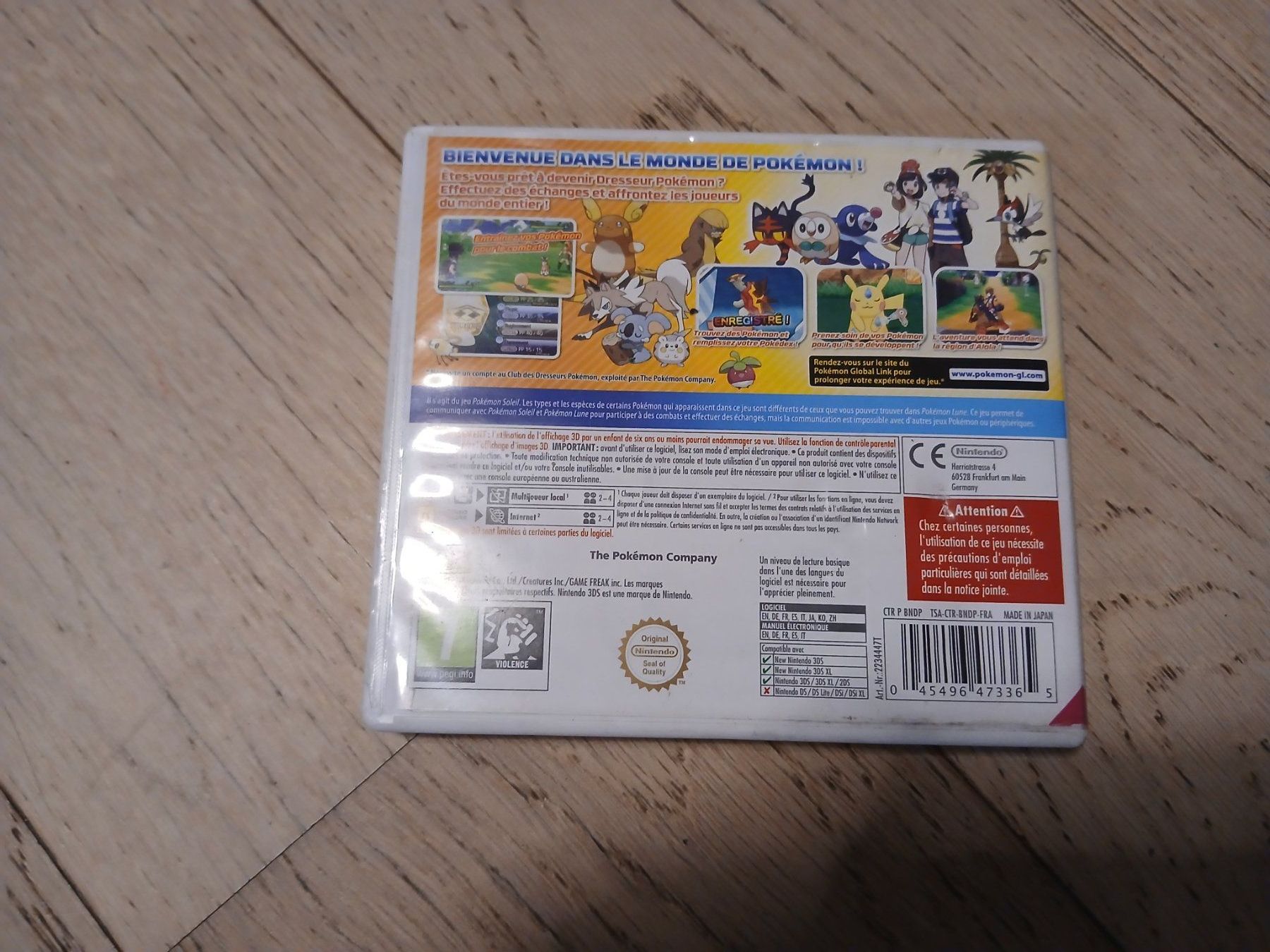 Spiele: Pokemon Soleil – Gebraucht aus Monthey von Micro-ondesGame 2