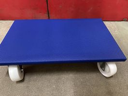 neuer Transportrolli 600 x 350 mm, 500 Kilo Tragkraft