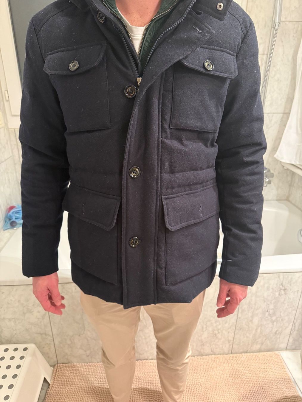 Hackett Giacche: Hackett winter mantel daunenjacke – Usato da Küsnacht ZH venduto da Helenassecondhand