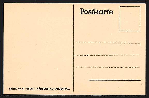 Cartoline postali: AK Langenthal, Partie an der Marktgasse – Usato da Berlin venduto da bartko-reher 1