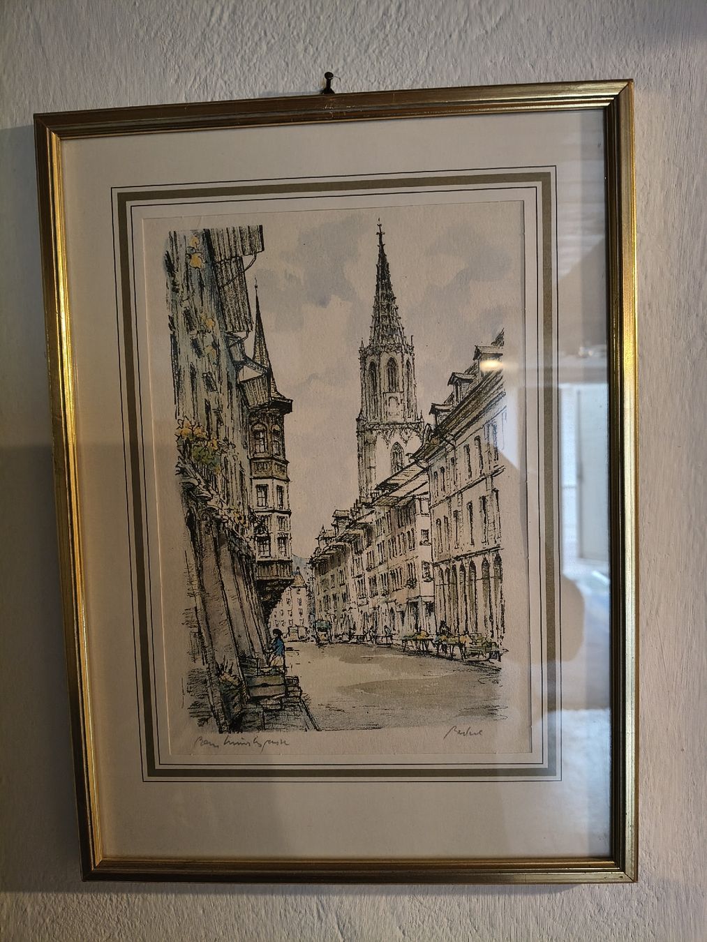 Foto & Immagini: Bild, Stich Bern Münster, alt – Usato da Burgdorf venduto da 123gt