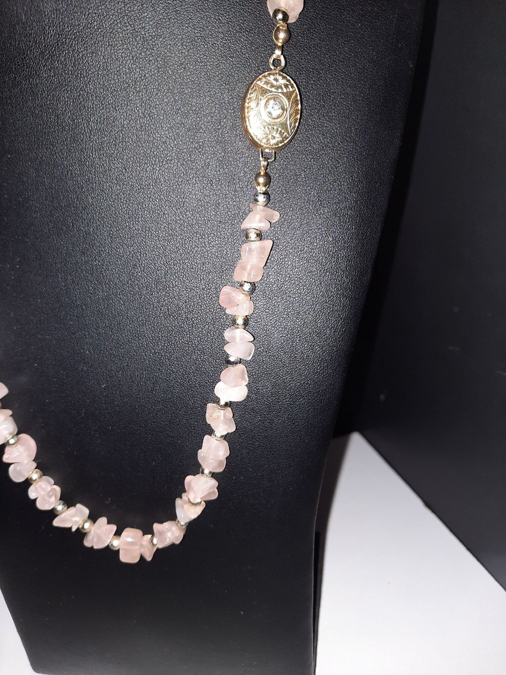 Catenine: collana quarzo rosa – Usato da Biasca venduto da Old_6blh 2