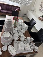 Herend Village Pottery  handbemaltes Komplettservice 
