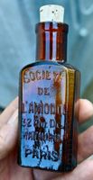 antik SOCIETE DE L'ANIODOL glasflasche Rue d MATHURINS PARIS