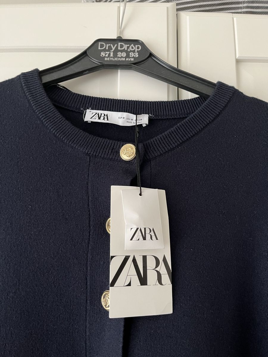 Zara Vestiti: Navyblaues Trikotkleid – Nuovo e nell'imballaggio originale da Allschwil venduto da eyl_bb8q 3