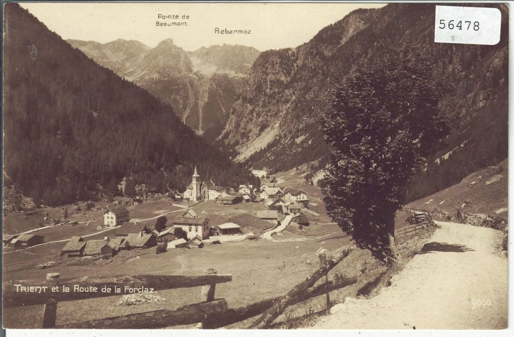 Ansichtskarten: Trient et la Route de la Forclaz – Gebraucht aus Ettingen von Kartenplanet