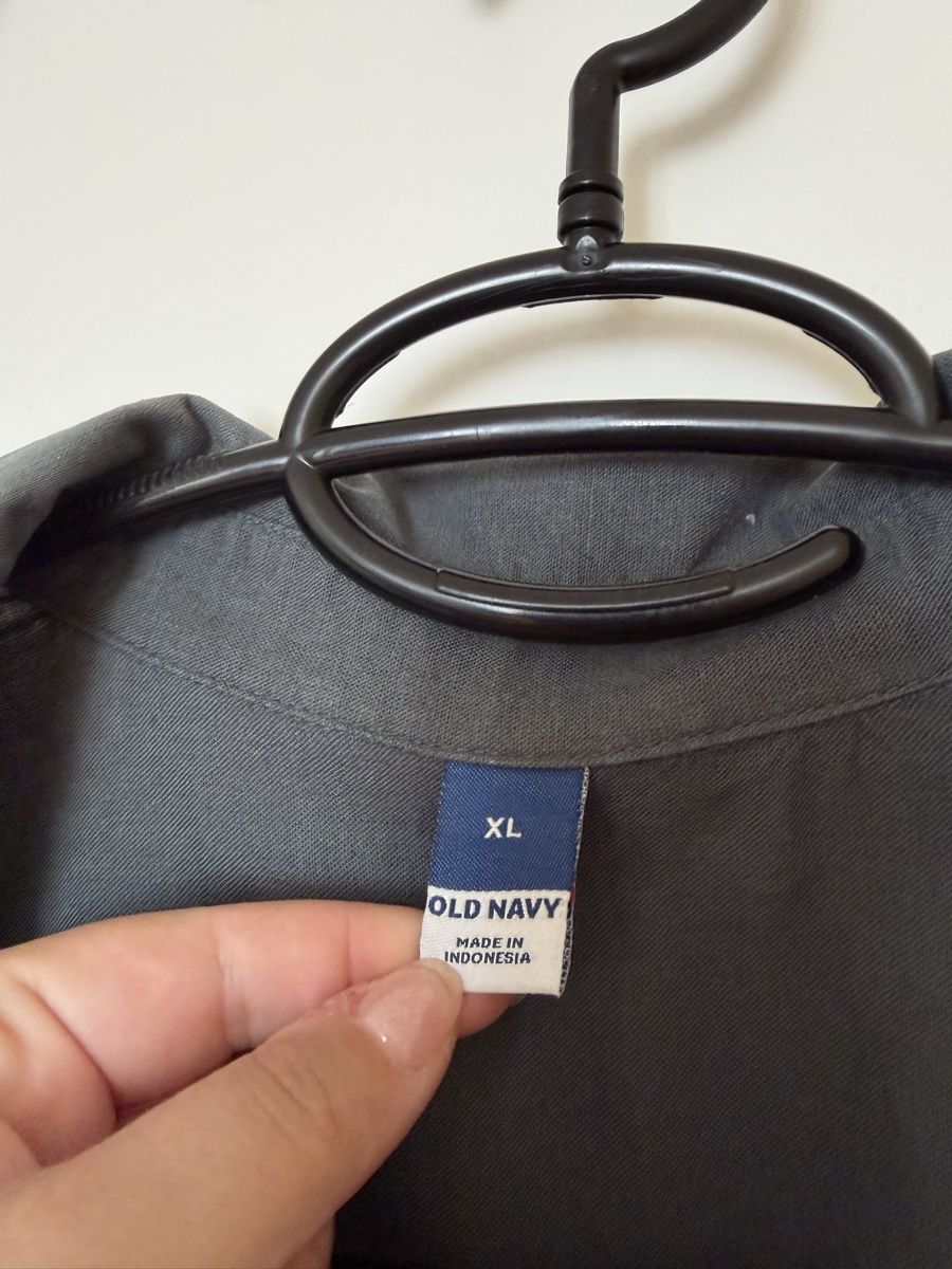 Camicette: Old Navy Hemdbluse kurzarm Olive Gr. XL Sommer – Usato da Langnau am Albis venduto da Schneeflocke92 1