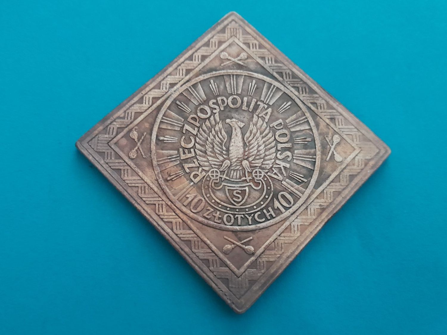 Medaglie: Medal 1934 Poland, 31g – Usato da Aarau venduto da Reto_BA_01 1