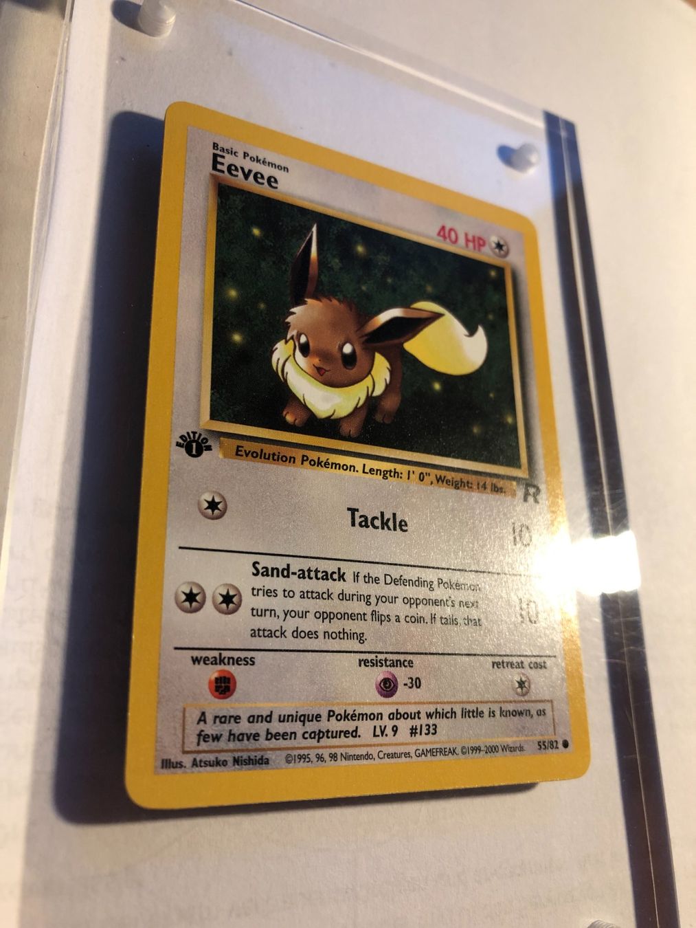 Sammelbilder & Trading cards: Eevee 1st Team Rocket - MINT - ab 1.- – Gebraucht aus Giubiasco von dan_pr8b 1