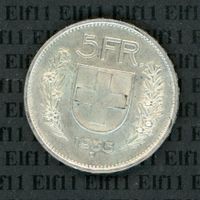 CHF___5.00 1935 unz 5 Franken