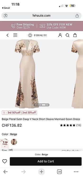 Kleider: Occasion maxi dress  – Gebraucht aus Genève von eka_c9sf 3