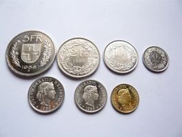 SERIE PIECES DE 1986 SUPERBE ETAT MANQUE 1CT ENVOI EN SUISSE