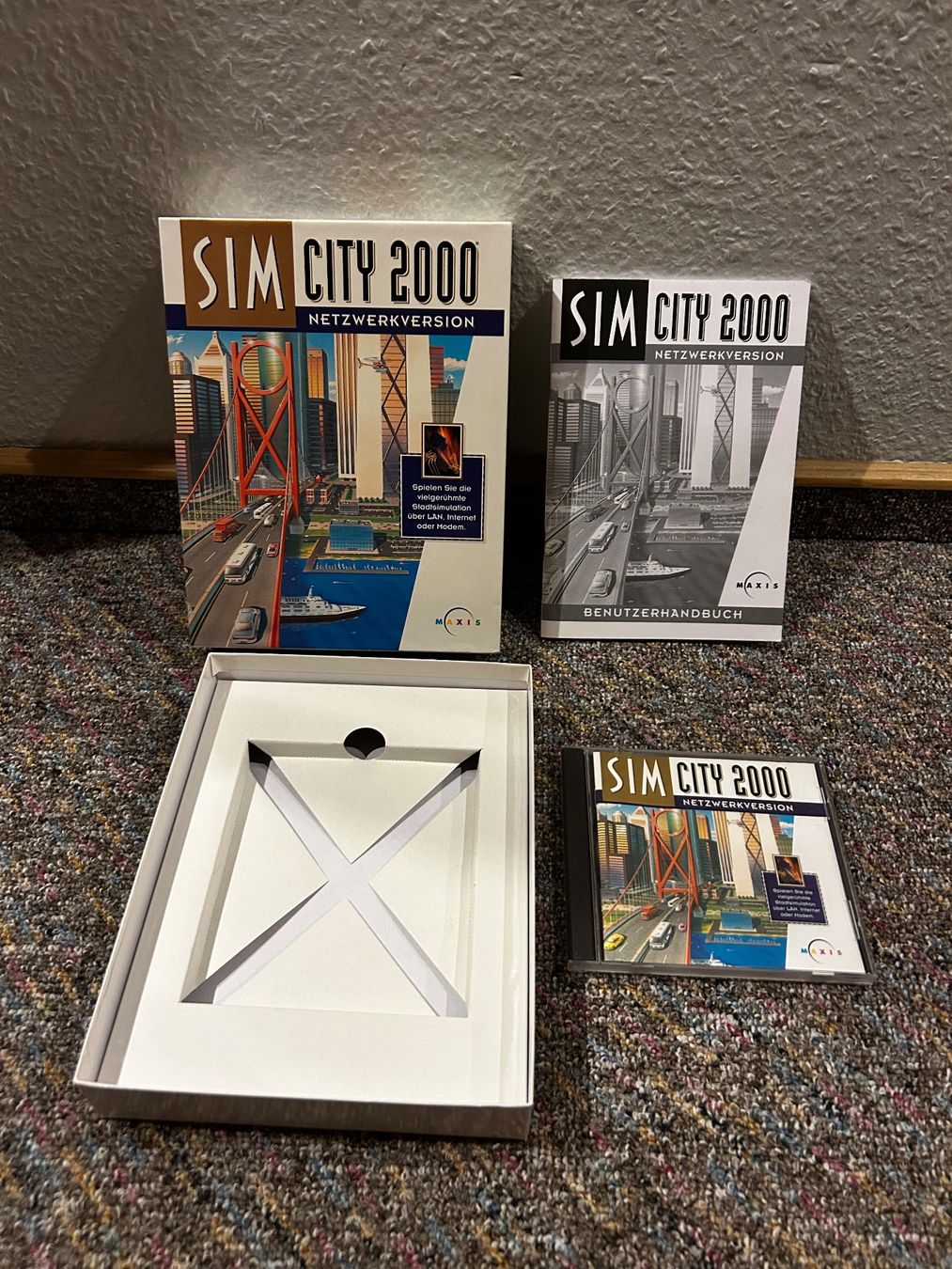 Giochi: Simcity 2000 Netzwerkedition - PC CD-ROM komplett – Usato da Brüttisellen venduto da ThommyK
