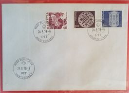 BP33) 609-11, Papieränderung FDC ohne  Adresse Kt. 110