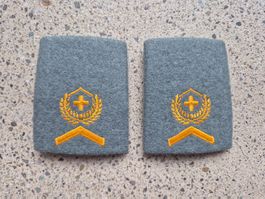  Gradabzeichen Patten Set Wachtmeister Post