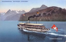 Dampfschiff // ca. 1910 Salondampfer Unterwalden