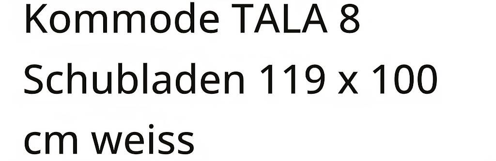 Kommoden:  Tala Kommode – Gebraucht aus Fehraltorf von eveluse 2
