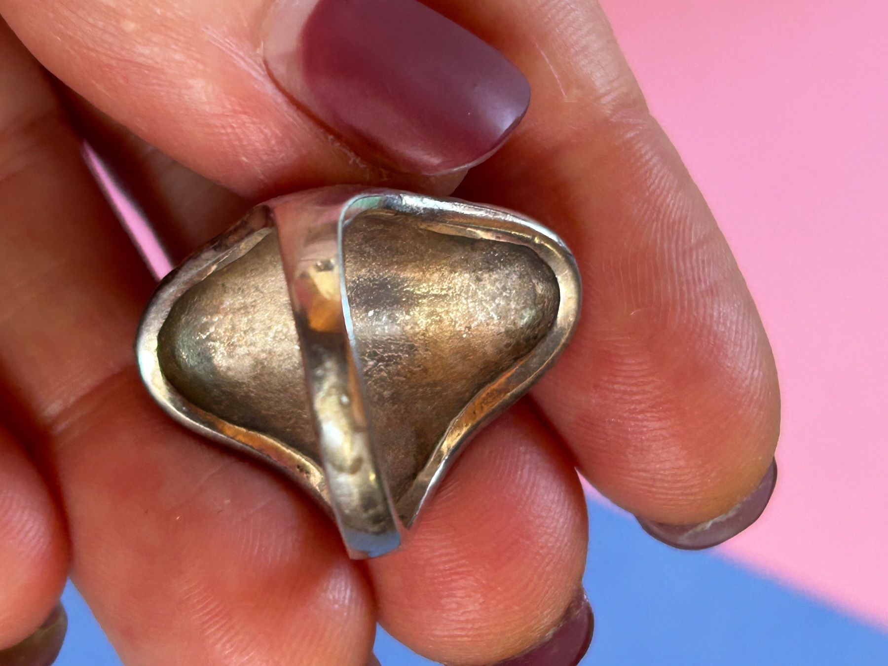 Ringe: Silberring Schmetterlingsflügel (57) – Gebraucht aus Laufen von belleskulptur 4