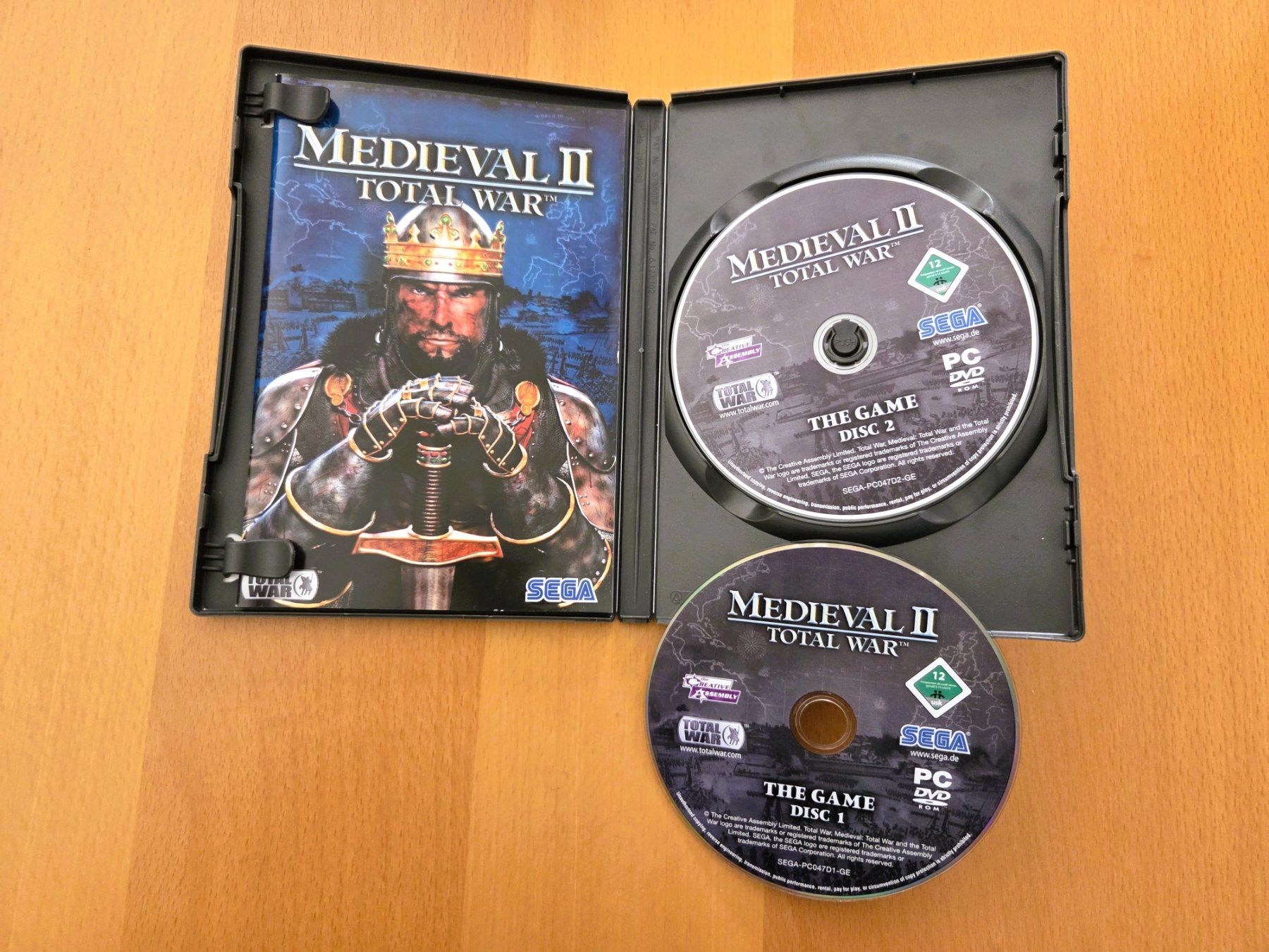 Sega Giochi: PC - DVD - TOTAL WAR - MEDIEVAL II - SEGA – Usato da Brüttisellen venduto da Nighttrain 1