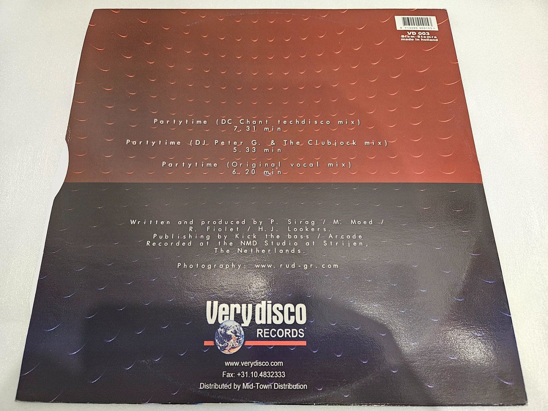 Schallplatten: Disc-O-Magic – Partytime (House) – Gebraucht aus Uster von Vinyl-Leidenschaft 1